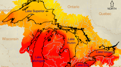 Suitability of Great Lakes for invasive species