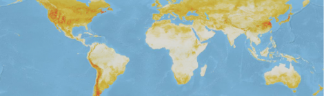 Potential global distribution of Chytrid fungus